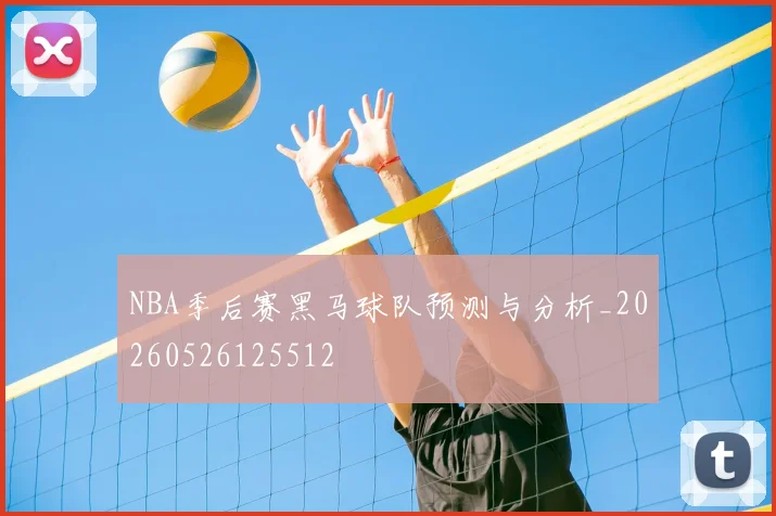 NBA季后赛黑马球队预测与分析_20260526125512