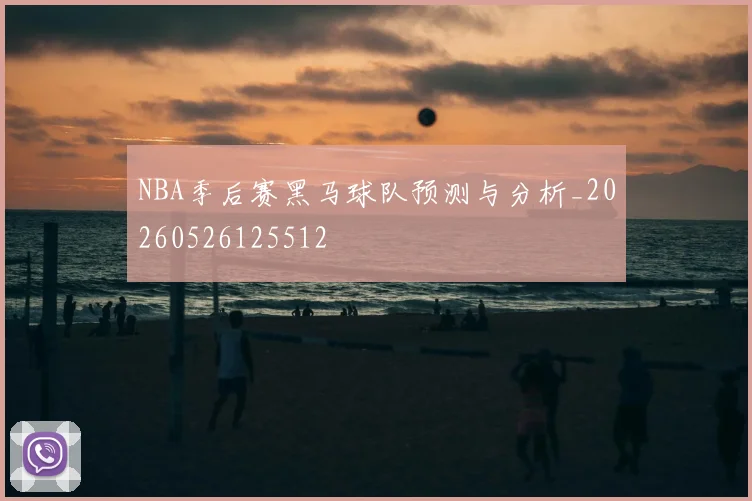 NBA季后赛黑马球队预测与分析_20260526125512